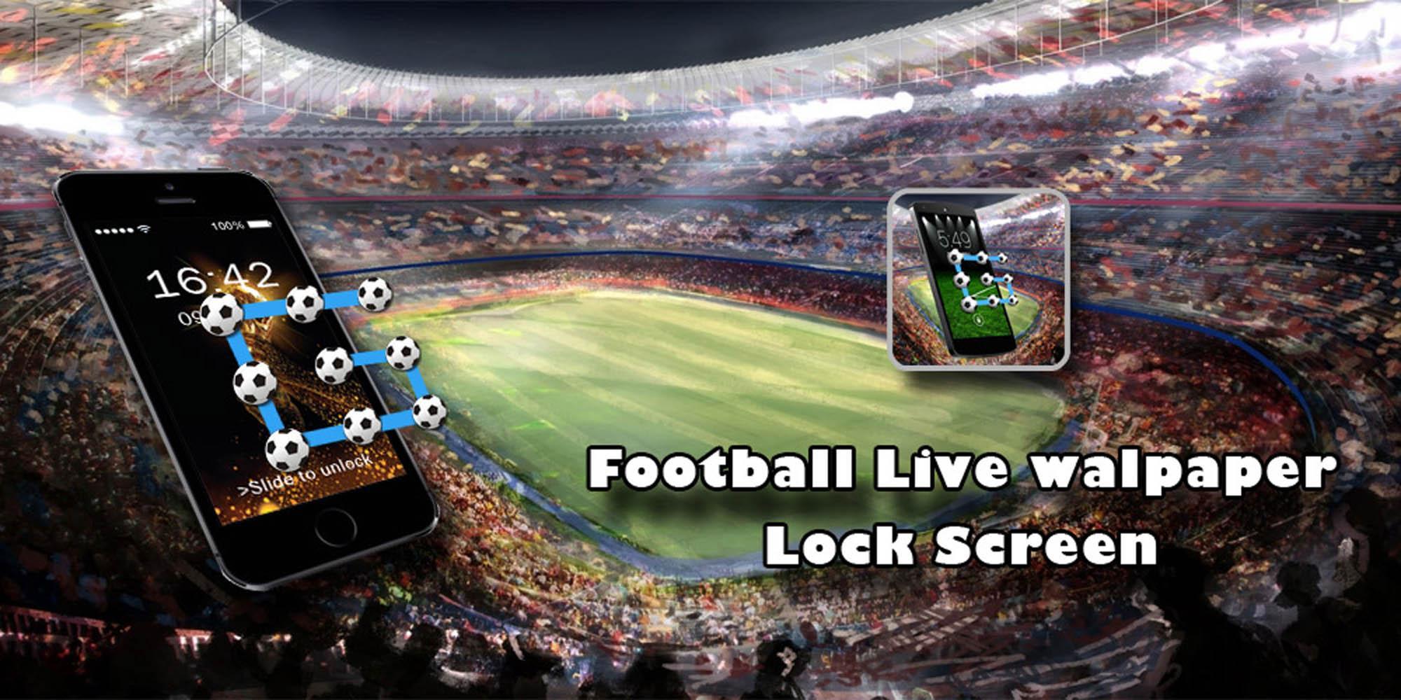 Football Pattern Live Lock-LWP