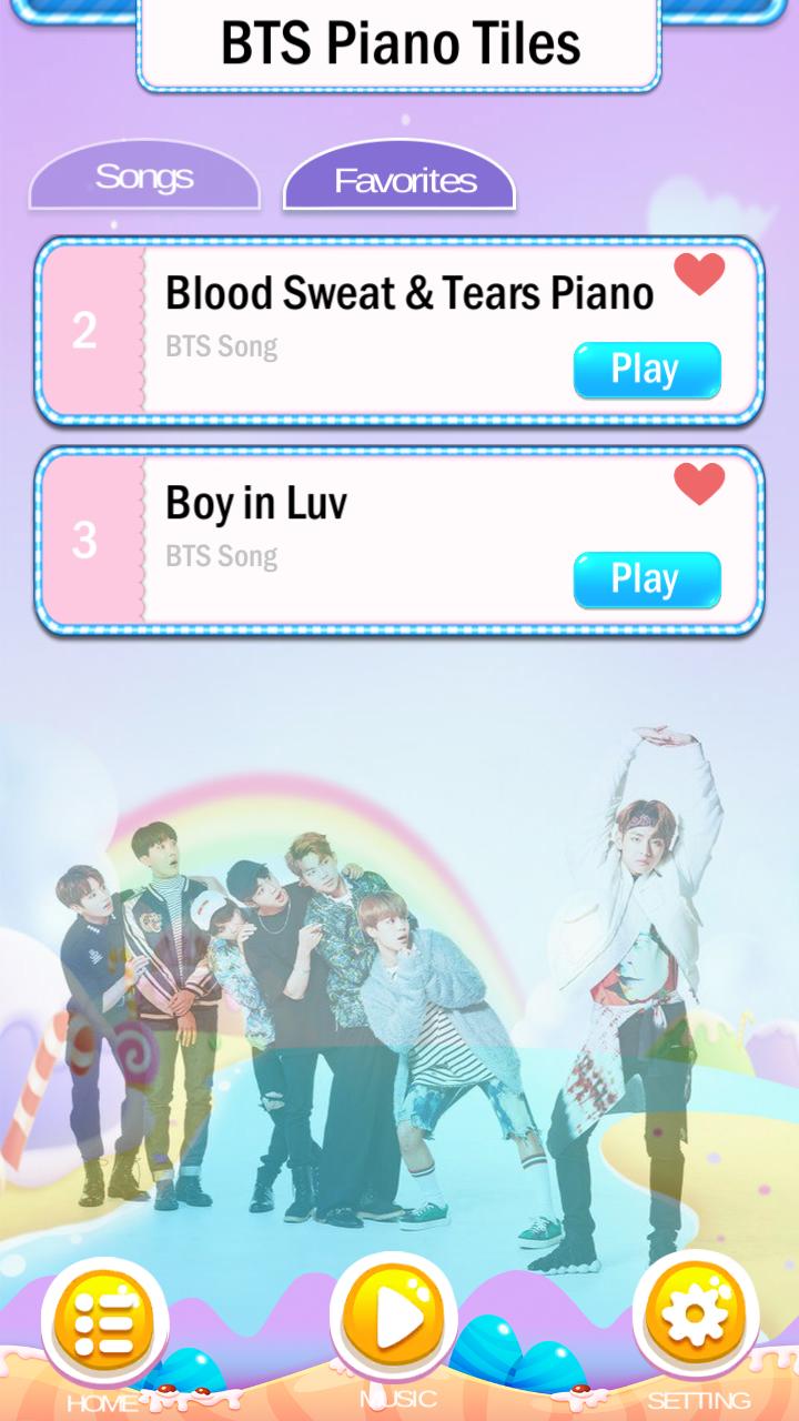 Piano Tiles BTS Song