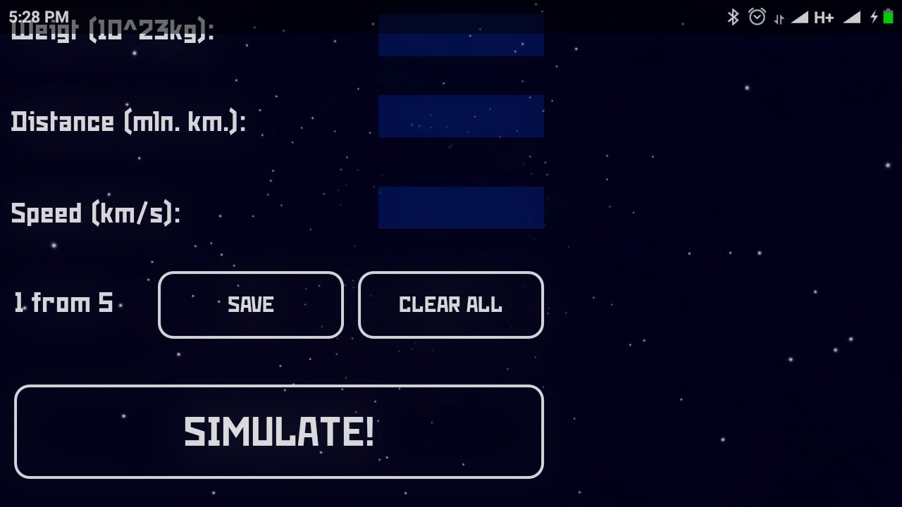 Space Simulator 2D
