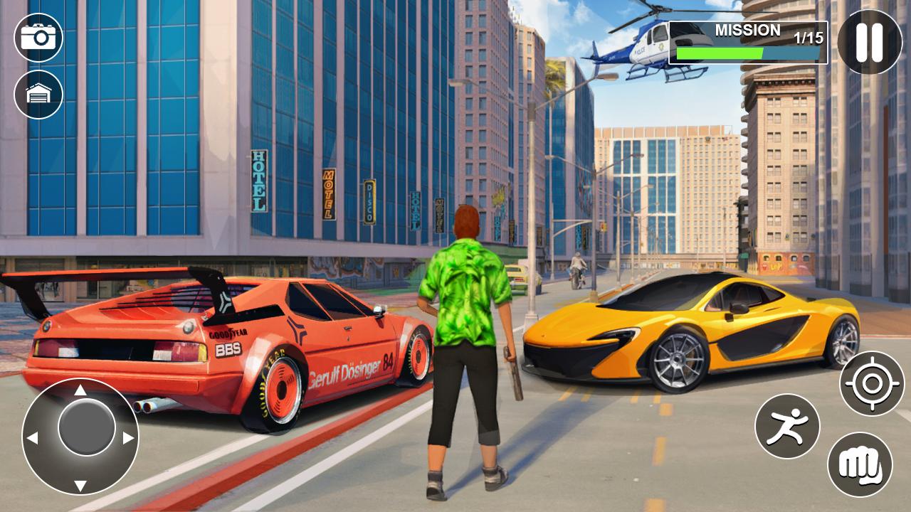 Vegas Grand Gangster City Crime Auto