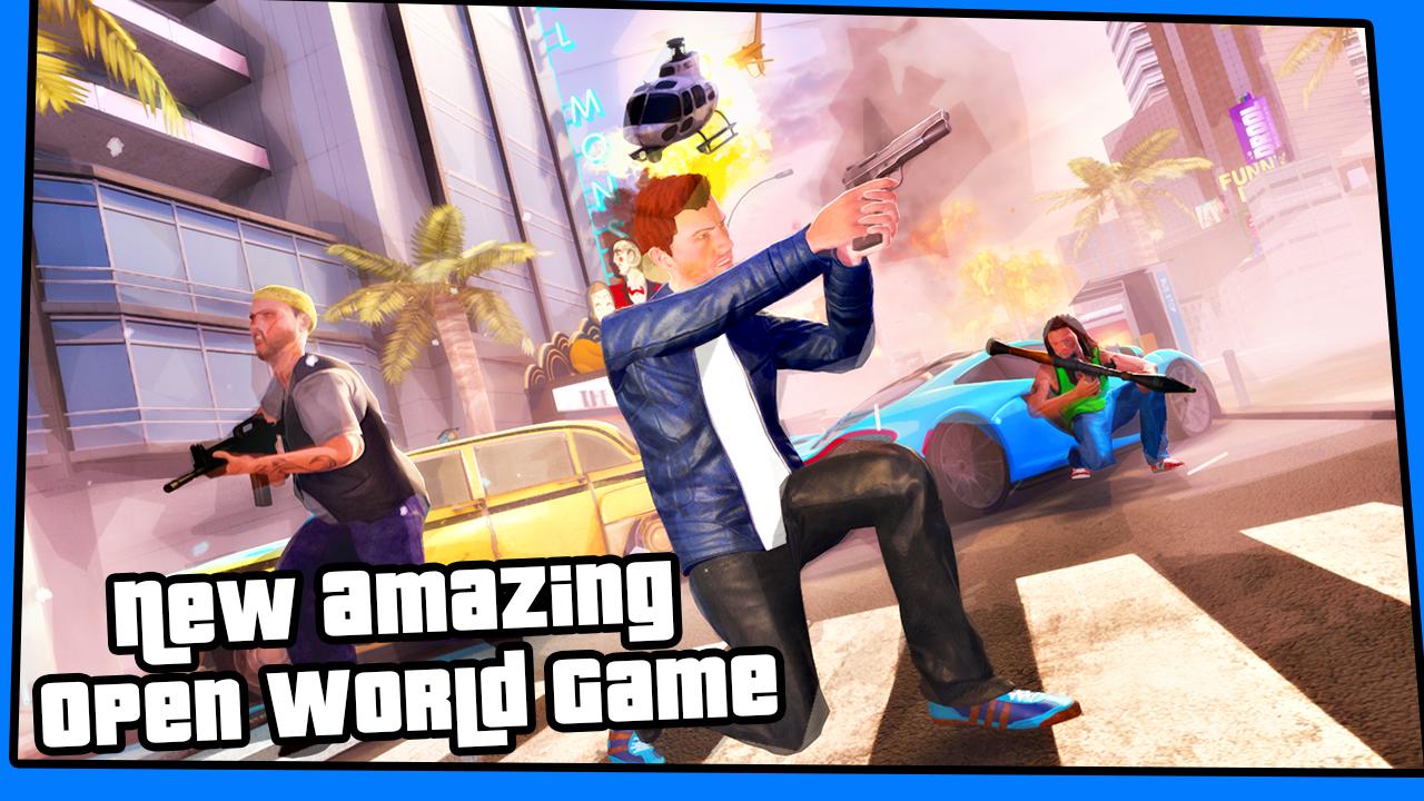 Vegas Grand Gangster City Crime Auto