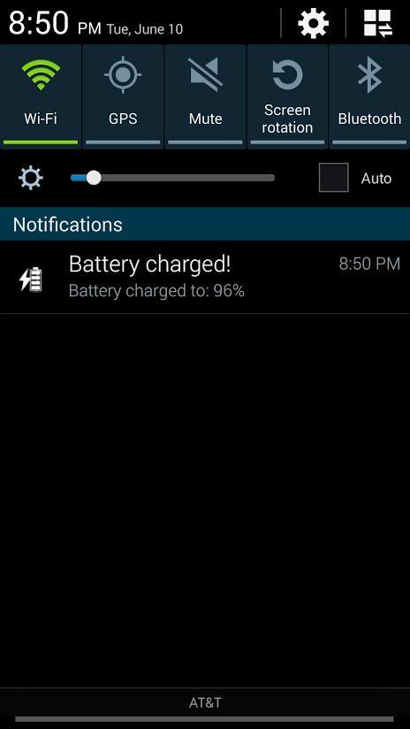 Battery Charge Alert