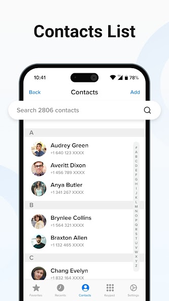 Contacts: Phone Calls & Dialer