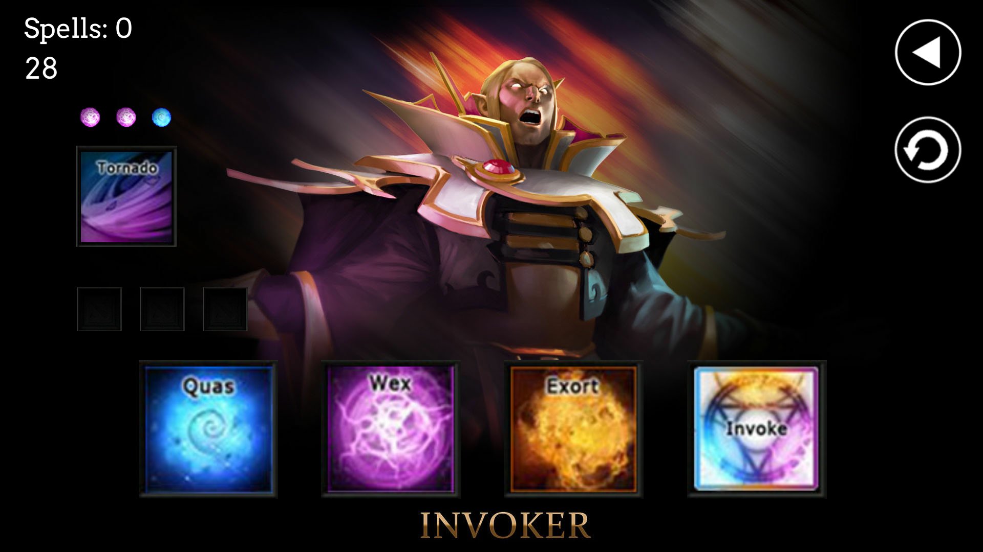 Invoker Training