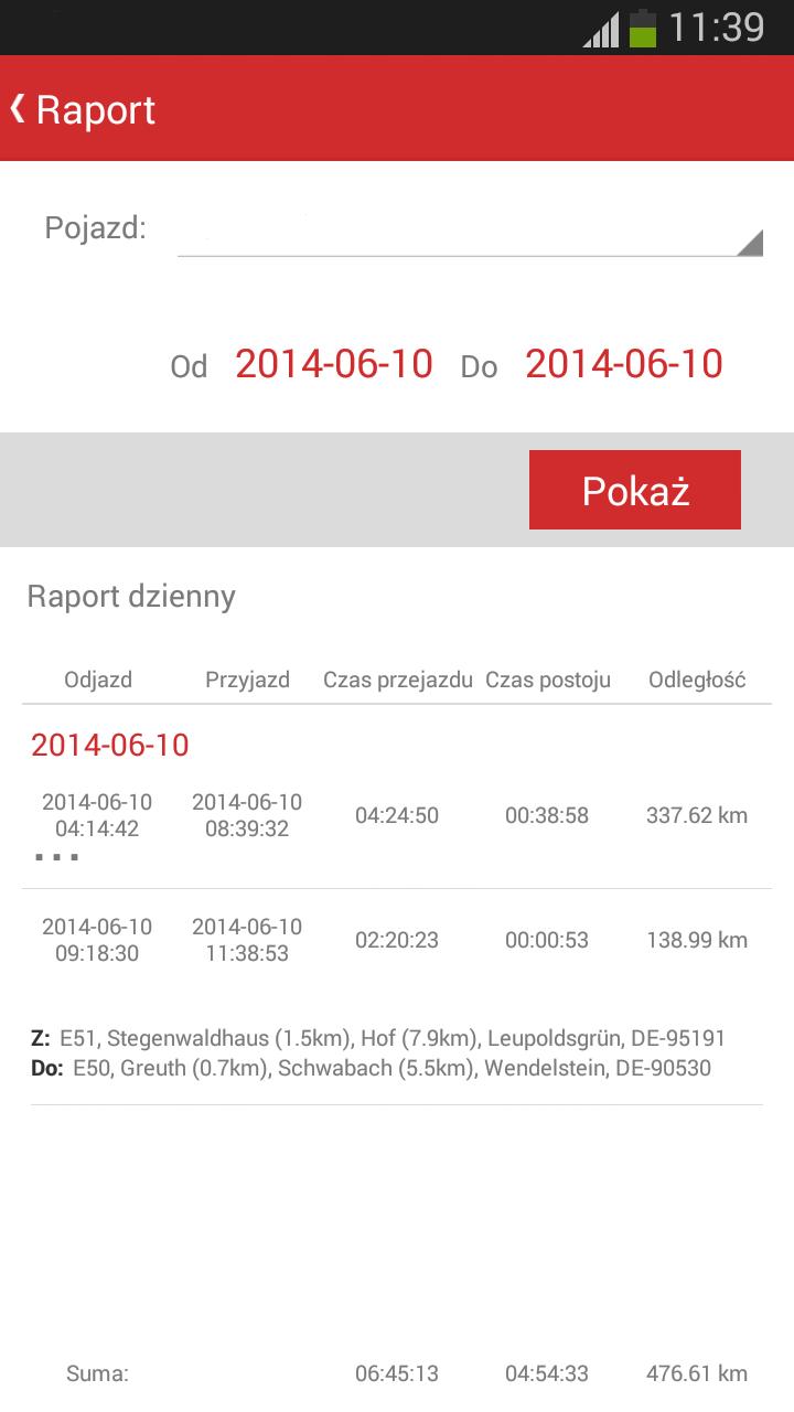 Poltrack - Monitoring GPS