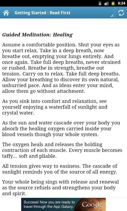 Healing Meditation Audio