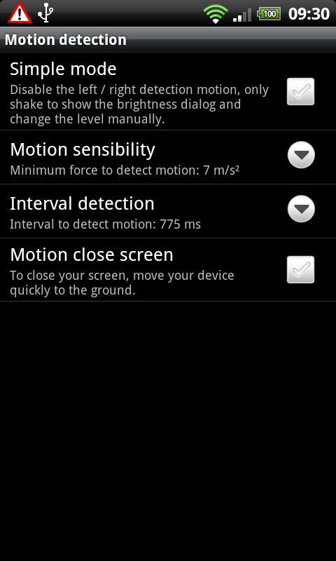 Brightness Motion Lite