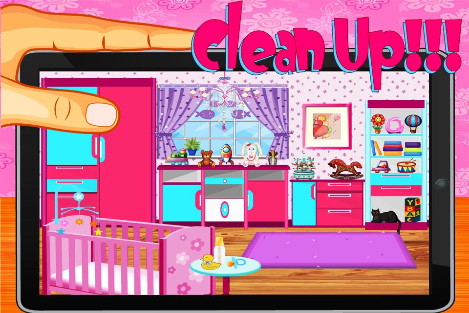 Baby Rooms Cleaning Game