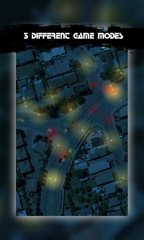 Traffic Lane with lights