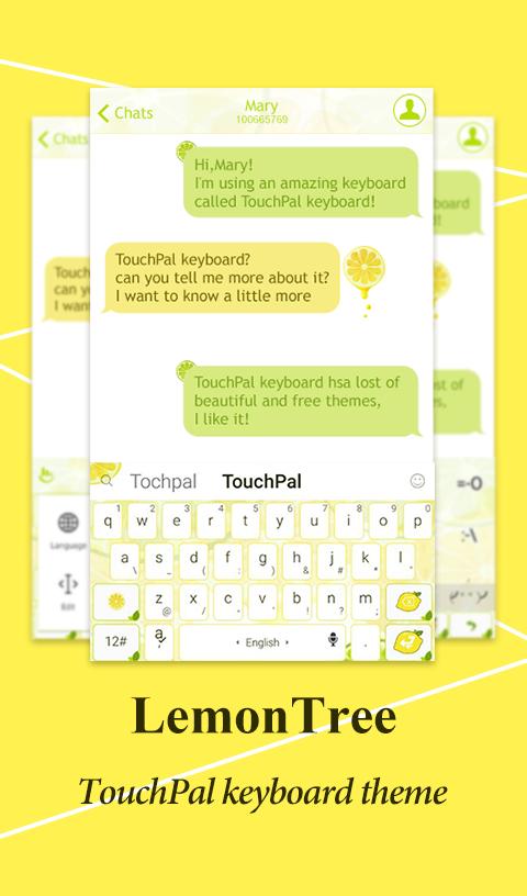 TouchPal Lemon Tree Theme