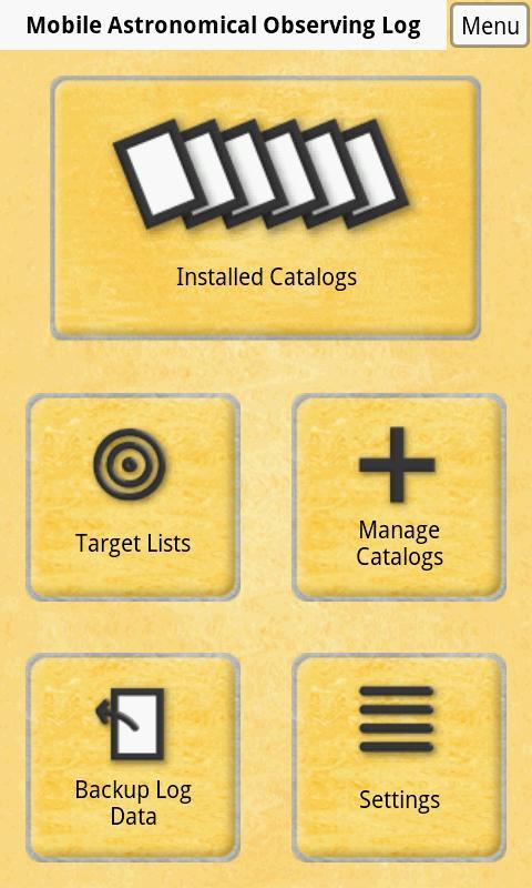 Mobile Astro Observing Log