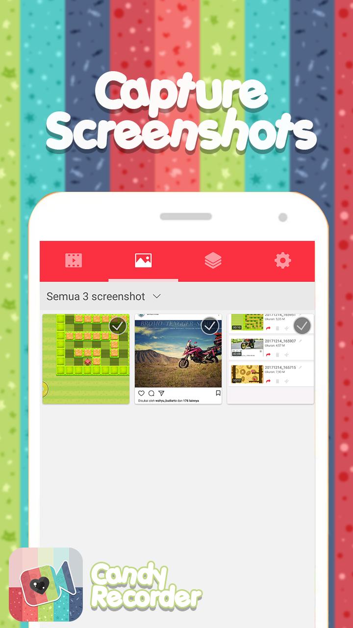Candy DU Screen Recorder 2018 : Video & Photo