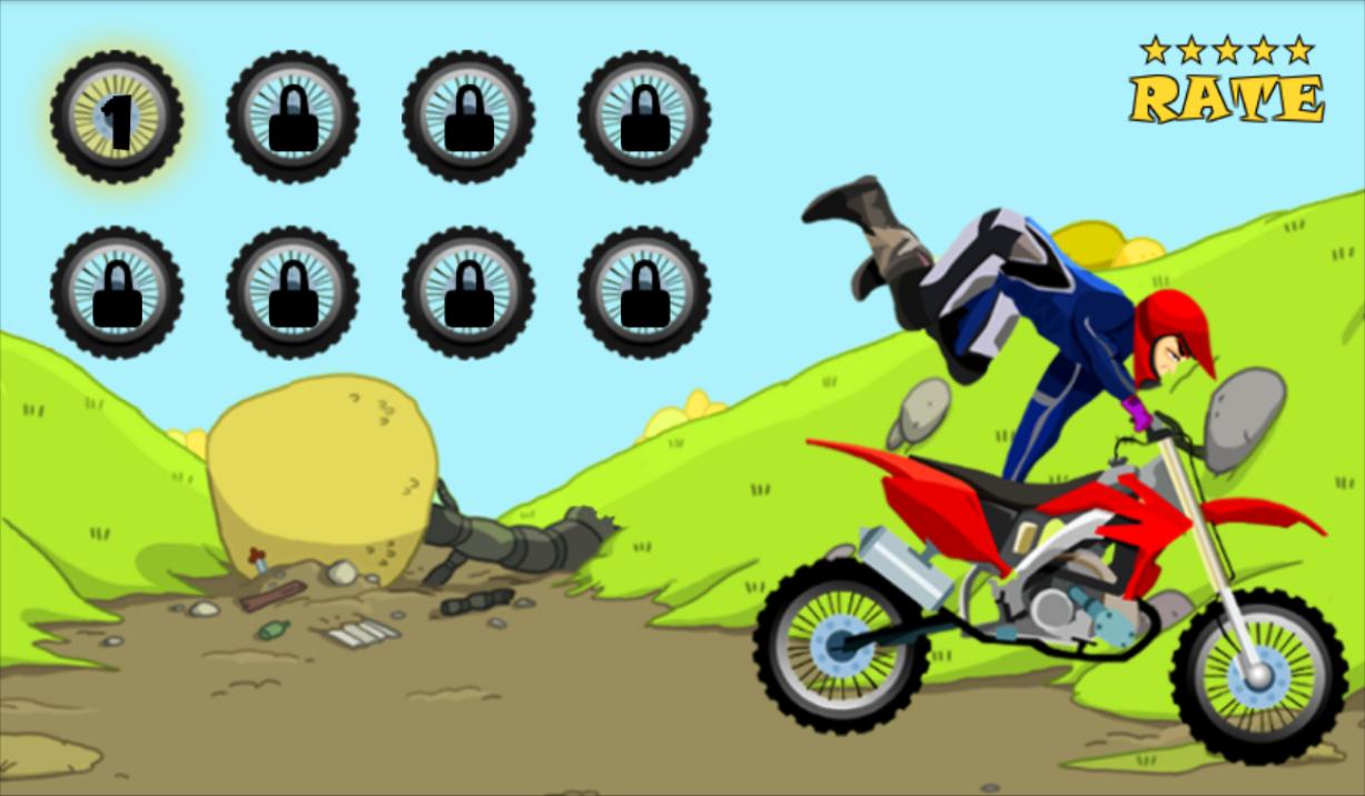 Motorcycle Hill Climb Racing