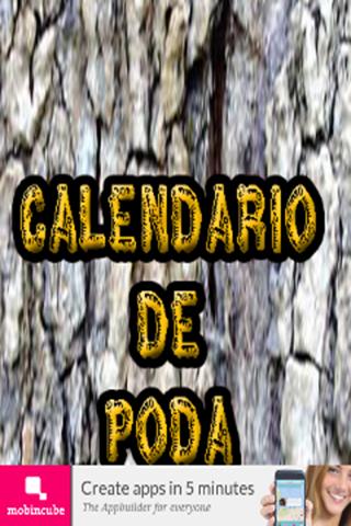 calendario de poda