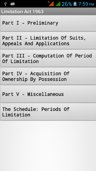 The Limitation Act, 1963.