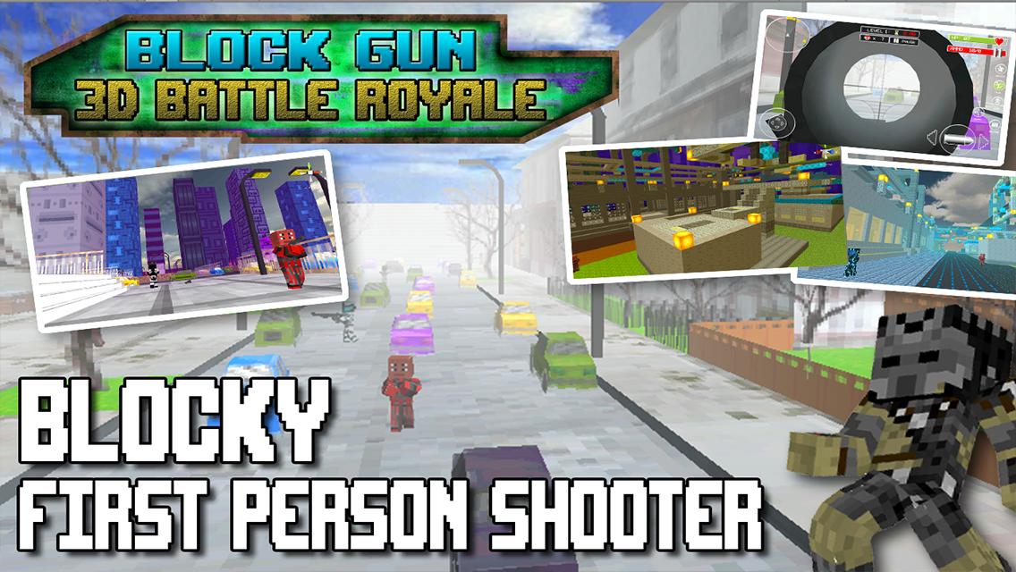 Block Gun 3D Battle Royale