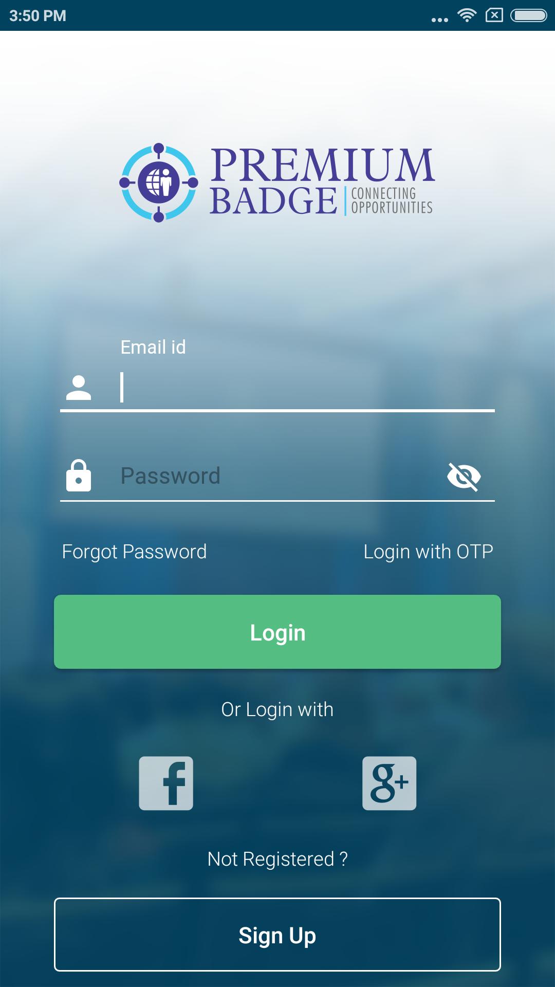 PremiumBadge Event App