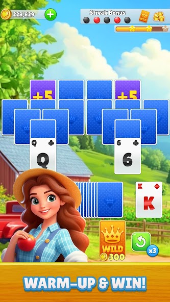 TriPeaks Solitaire Flowers