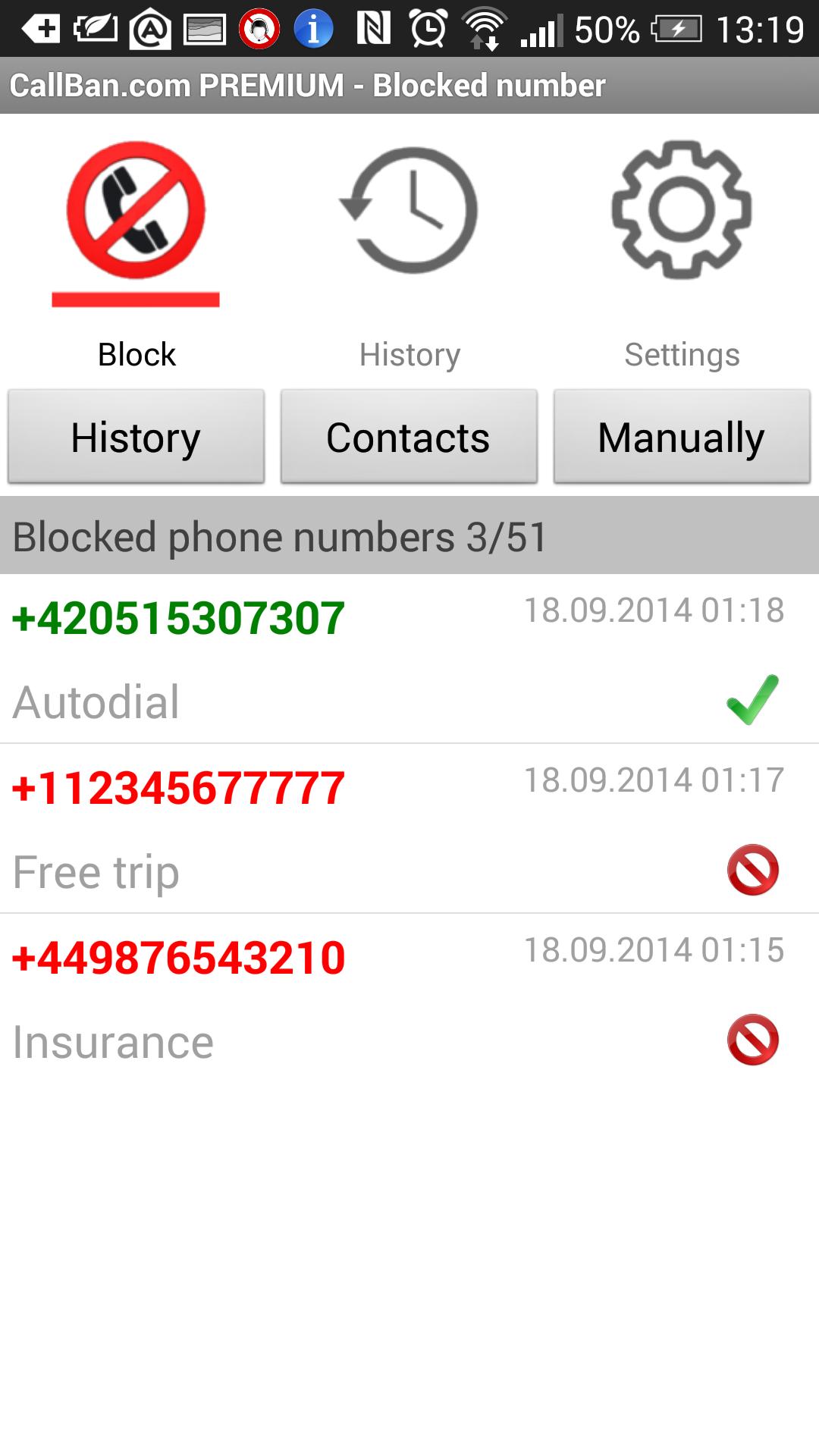 CallBan.com stops phone spam!