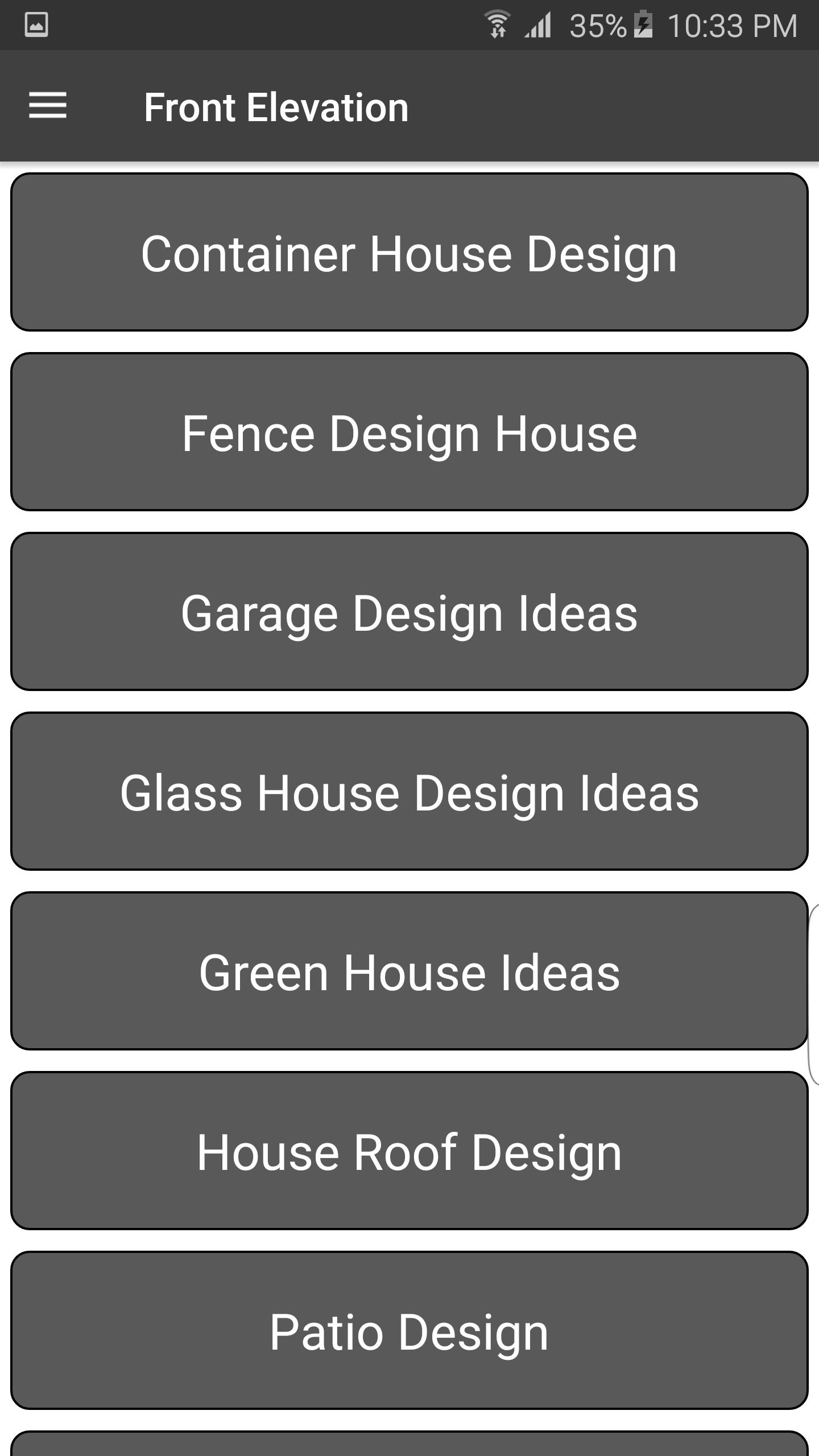 Home Front Elevation