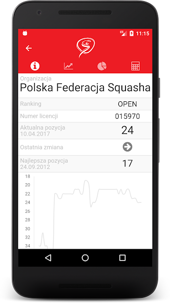 Squash BE5T app