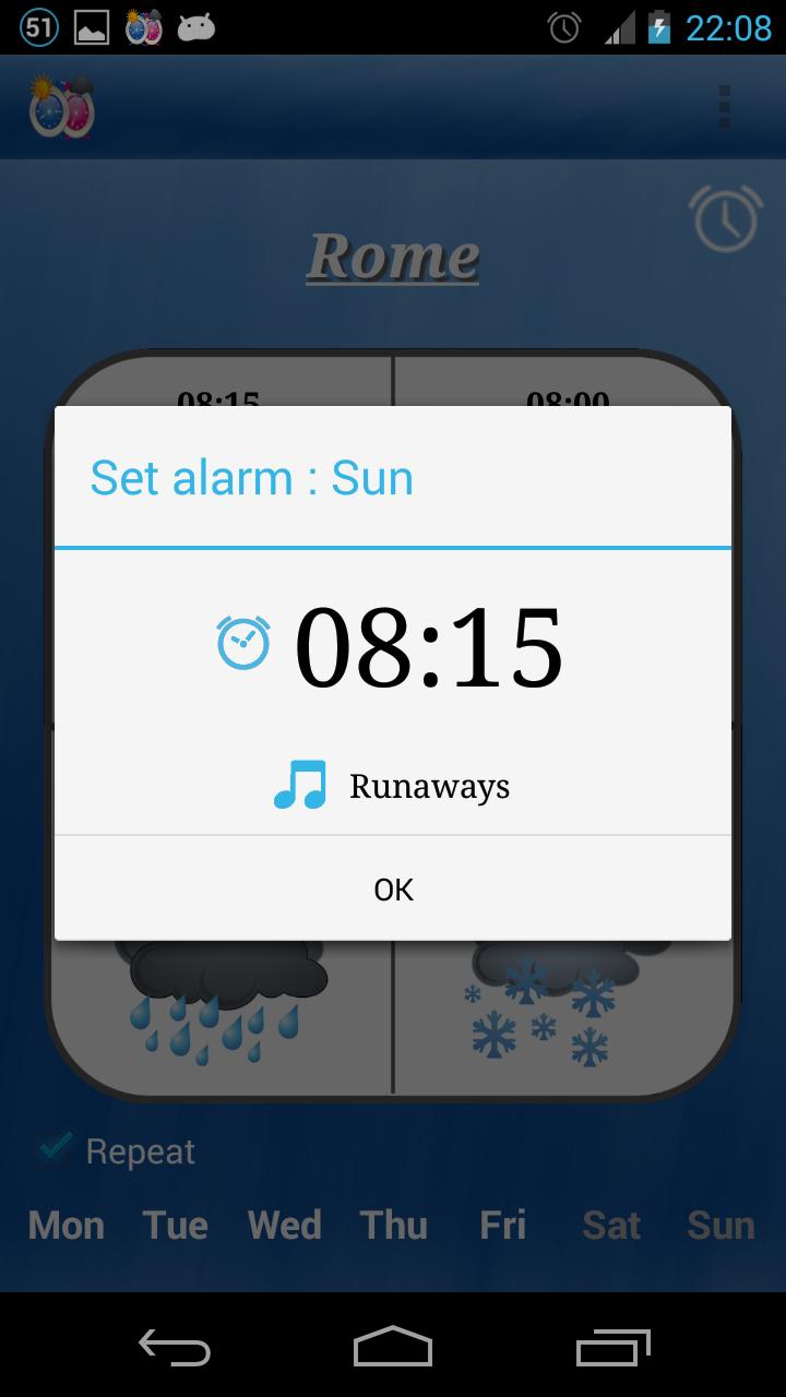 Alarm Weather