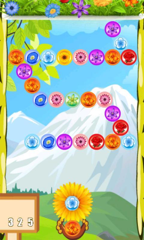 Flowers Bubble Shooter