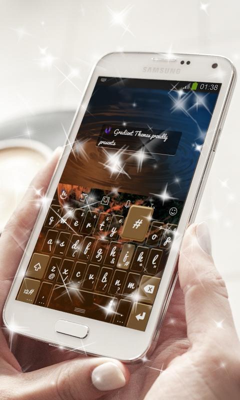 Celestial Keyboard Theme