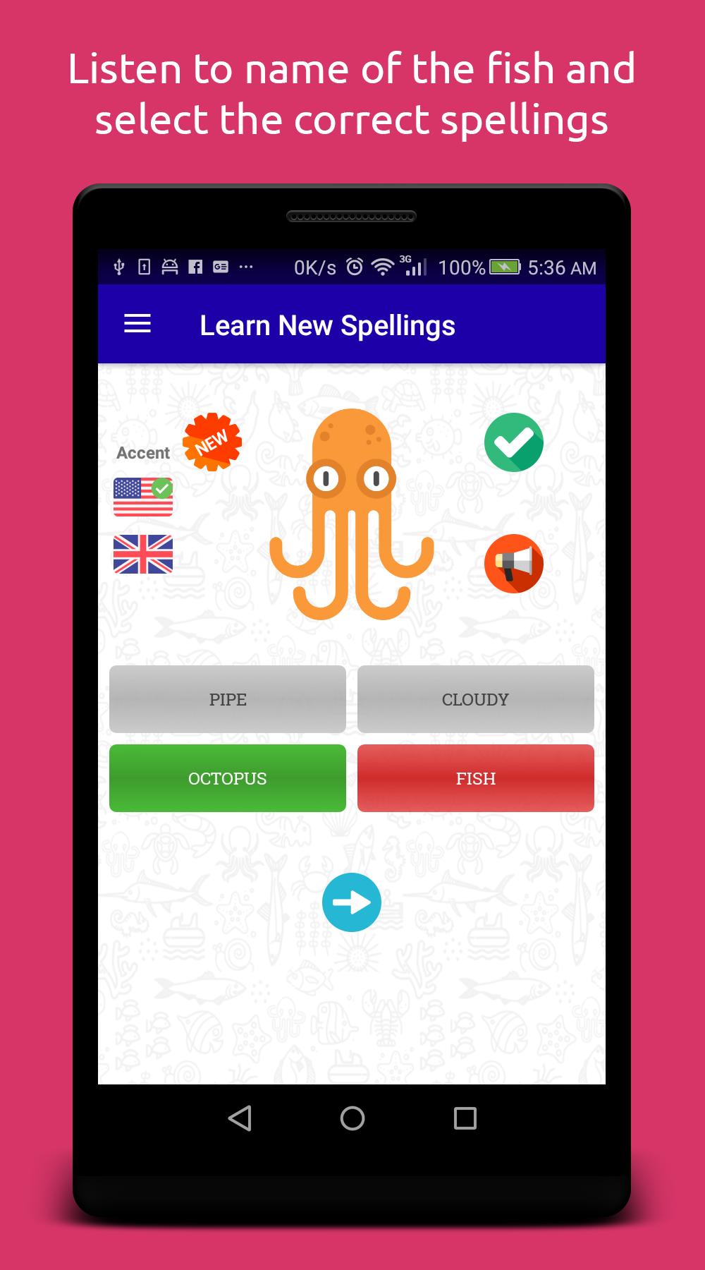 Spelling: Fish & Aquatic Life