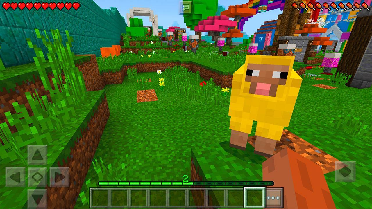 World of Color MCPE Map for Girls