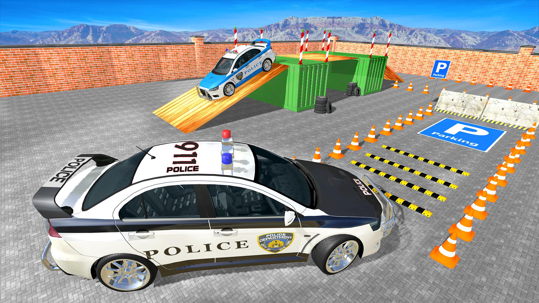 Crazy Police Car Parking 2019