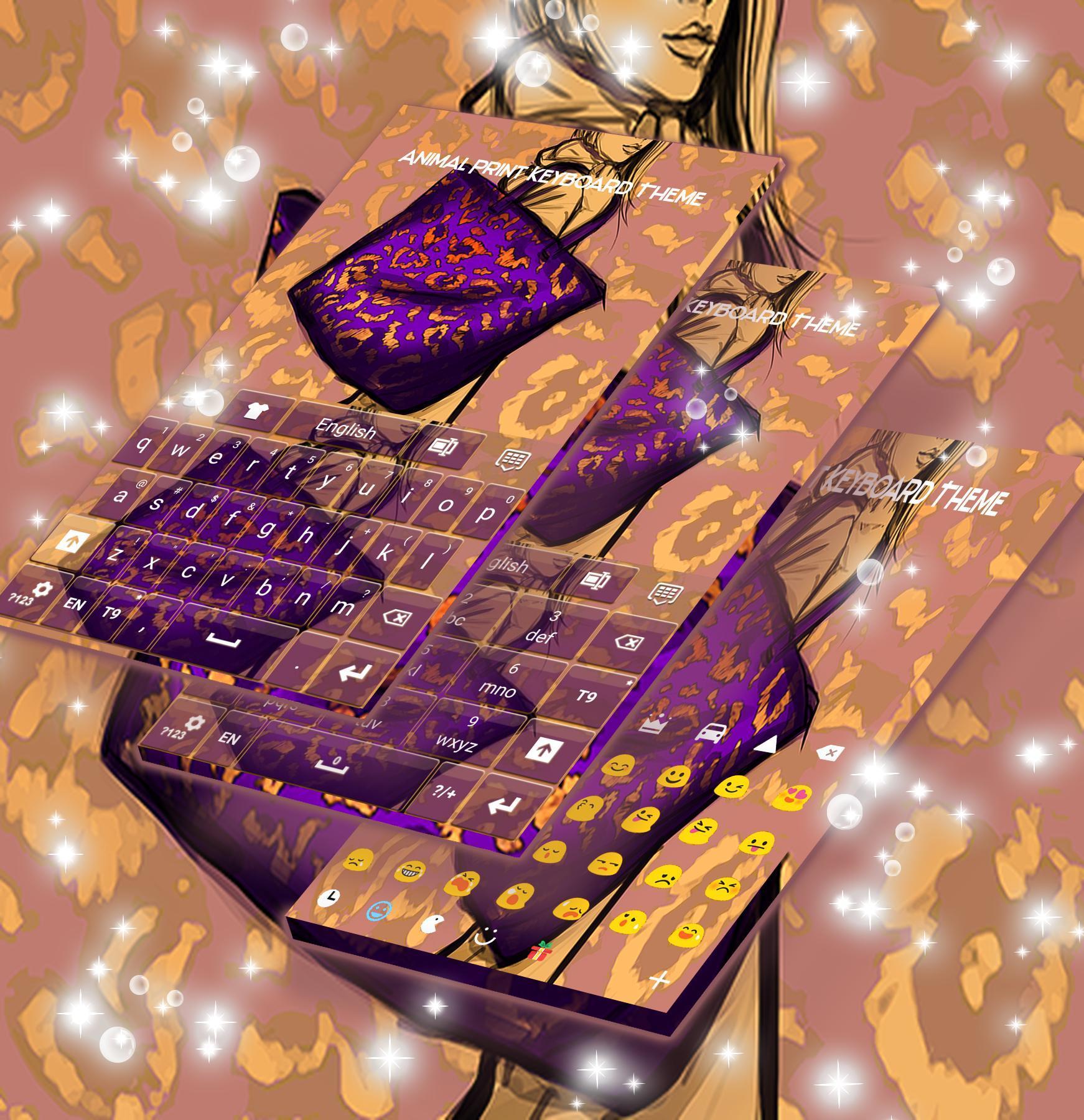 Animal Print Keyboard Theme