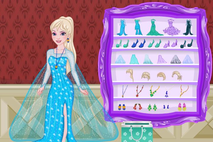 Elsa Lucky Wheel Shopping