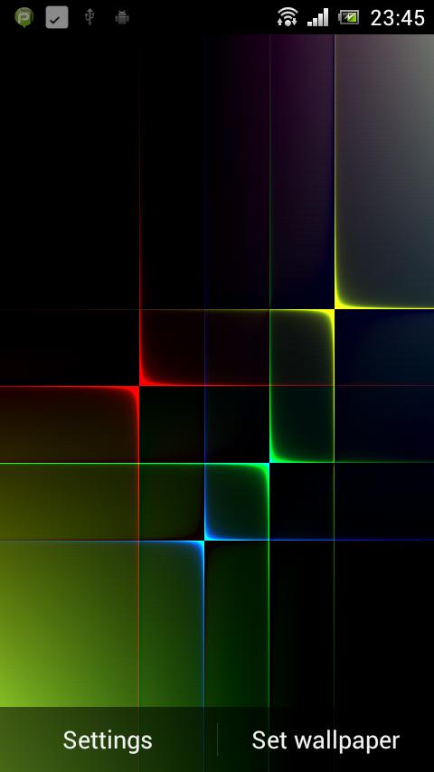 Nexus Neon Grid  HD  LWP