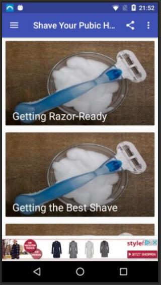 Shave Your Pubic Hair