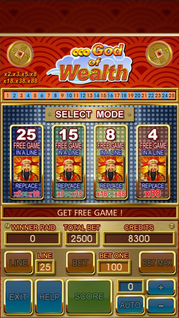 777 God Of Wealth Slot Machine