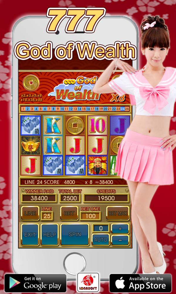 777 God Of Wealth Slot Machine