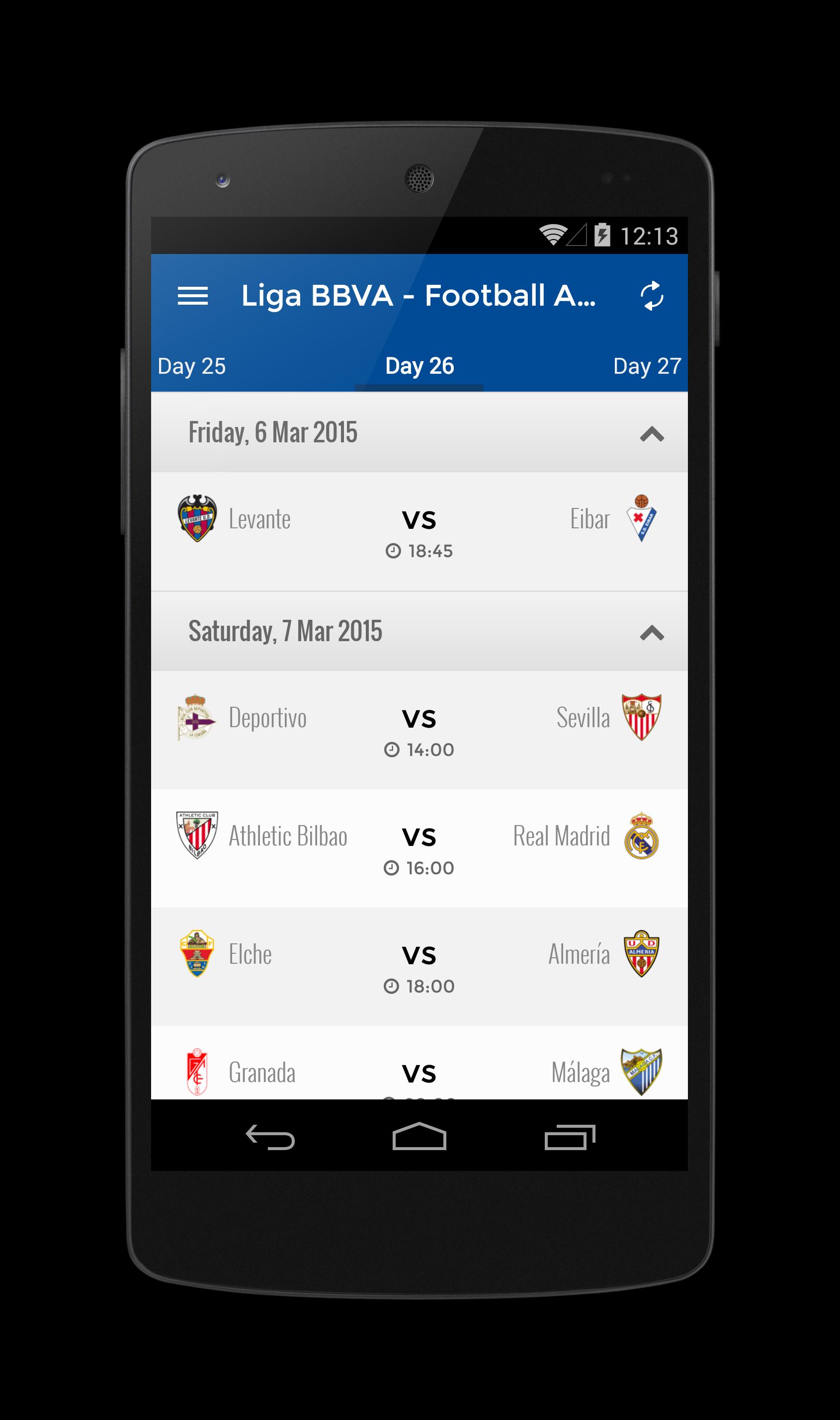 Liga BBVA - Football App