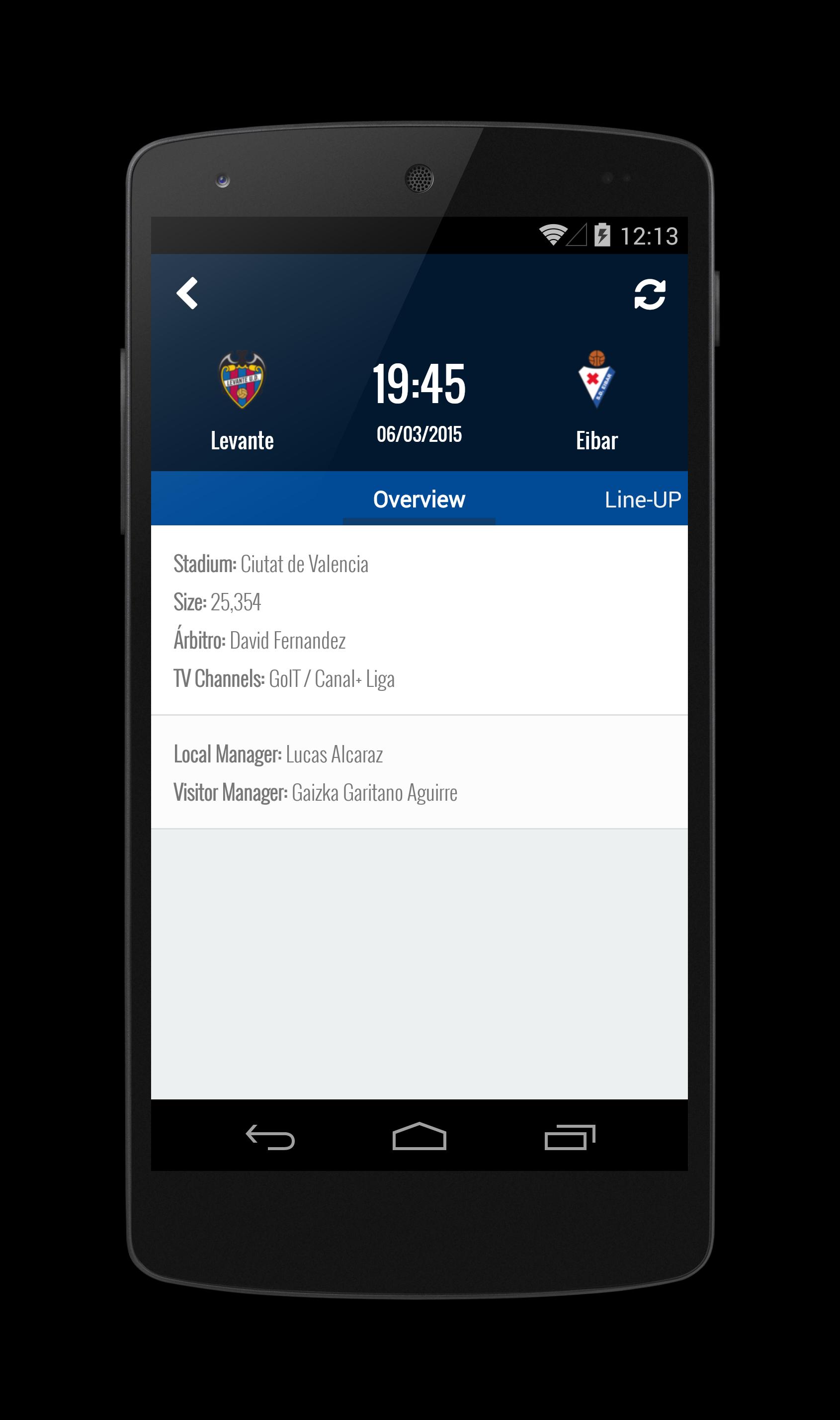 Liga BBVA - Football App