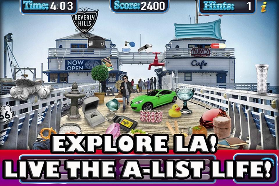 Hidden Objects Los Angeles Celebrity - Object Game