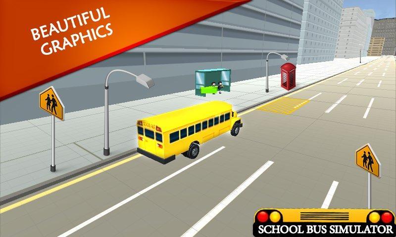 Schoolbus Driving 3D Sim