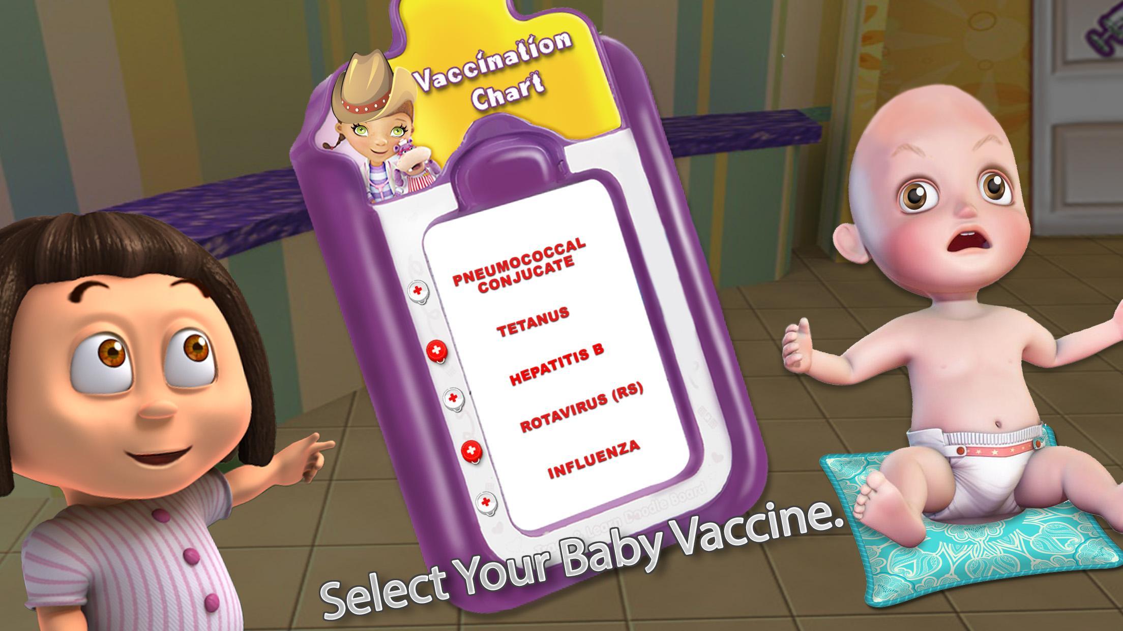 Baby Vaccination Injection
