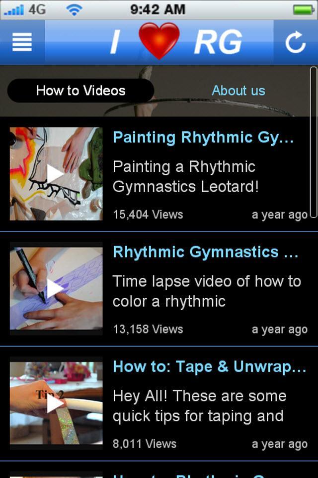 Rythmic Gymnastics APP
