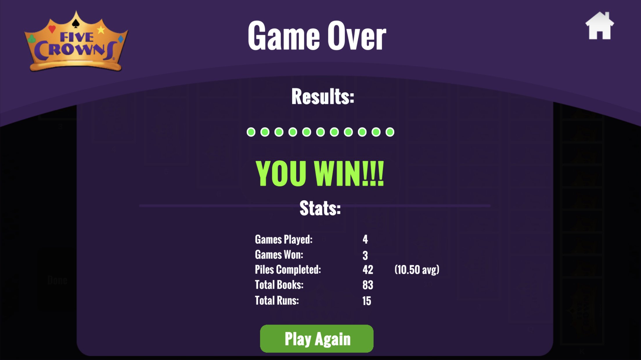 Five Crowns Solitaire