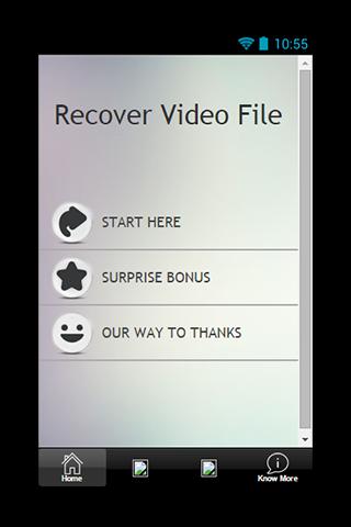 Recover Video File Guide