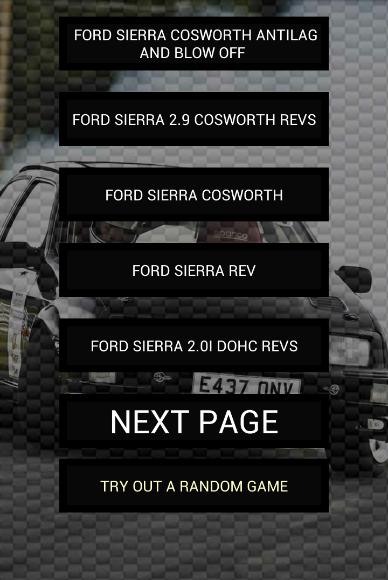 Engine sounds of Sierra