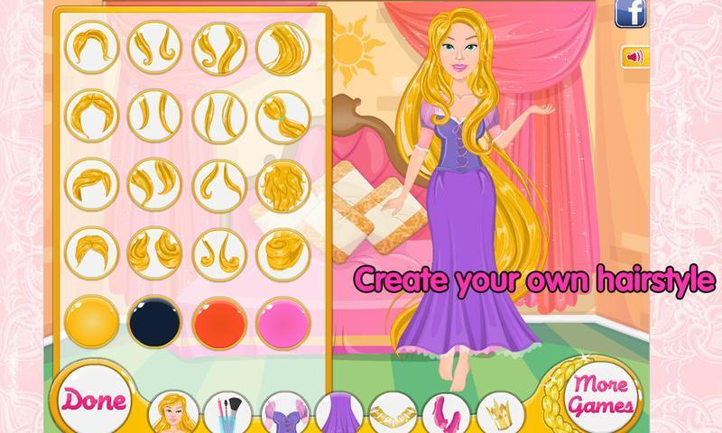 Princess stories dressup game