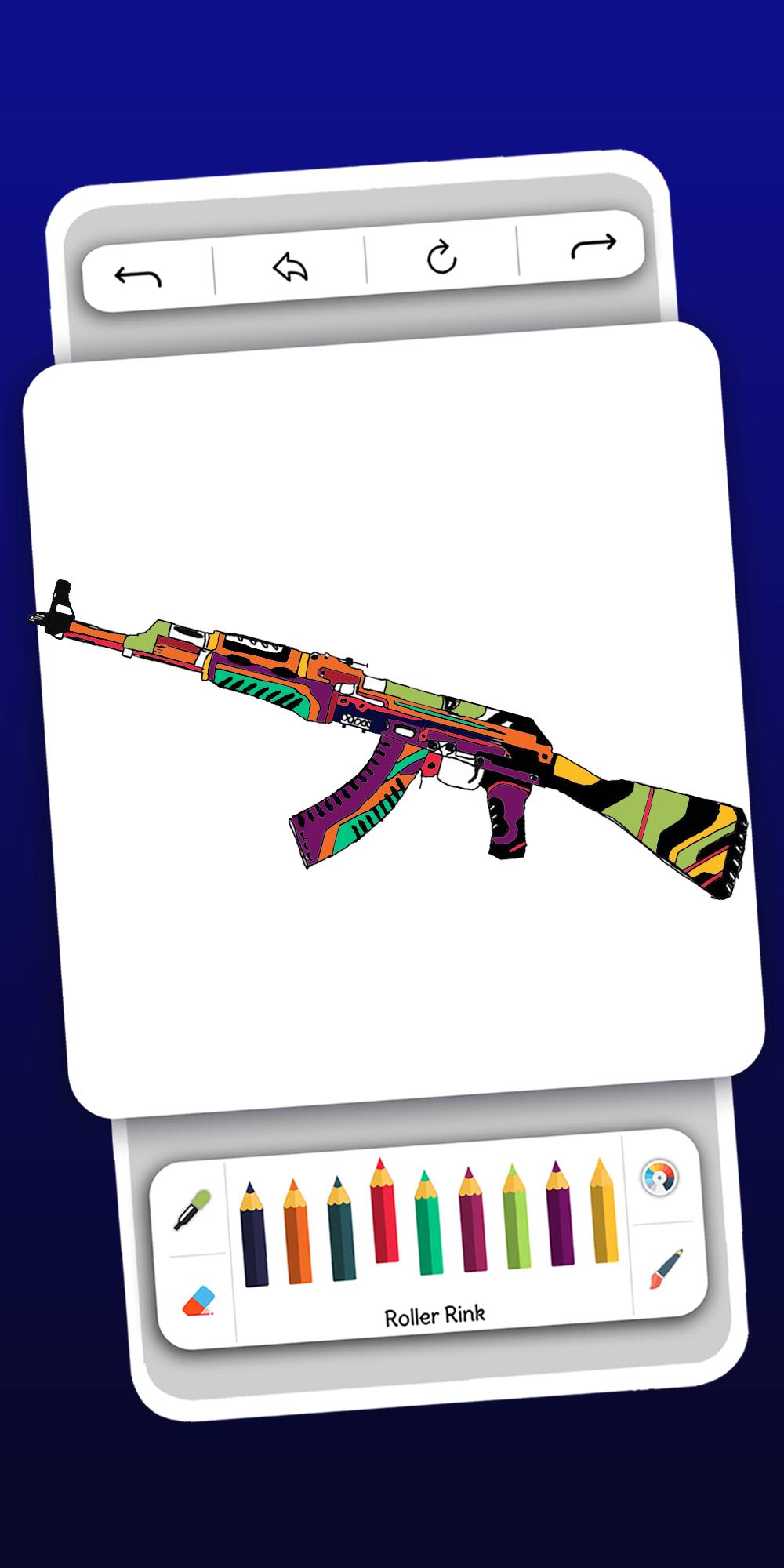 CS GO Coloring Book - paint th