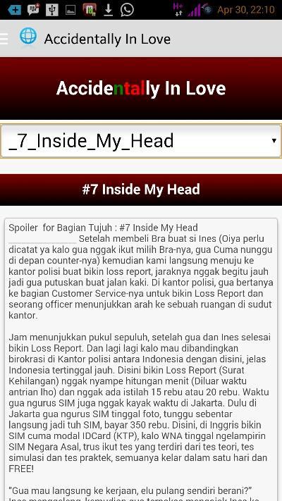 Accidentally In Love