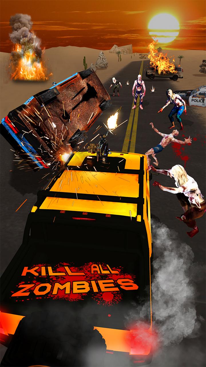 Zombie Highway RoadKill - Stupid Zombies Car Game